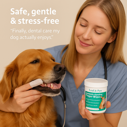 Leaf & Paw - Pet dental wipes